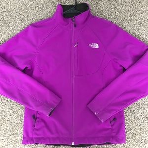 Fuchsia North Face Shell, medium